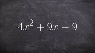 Learn How to Factor a Trinomial in Your Head When a is not Equal to One [upl. by Imrots3]