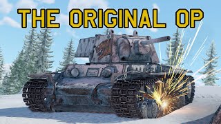 THE ORIGINAL OP TANK  KV1B in War Thunder  OddBawZ [upl. by Airdnalahs442]