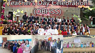 Teachers Day Celebration BBHSSDon Bosco Higher Secondary School Maram  2022 [upl. by Sueddaht]