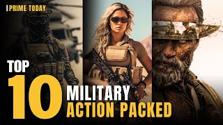 Top 10 MILITARY WAR Movies  Best Action Movies to Watch Now 2024 [upl. by Kumagai8]