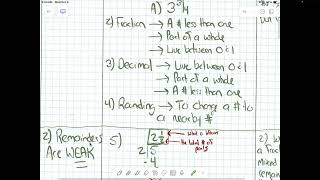 21 Dividing to Get Mixed Number Quotients Eicher [upl. by Aryhs]