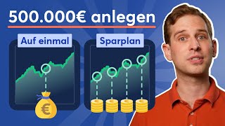 ETF Sparplan vs Einmalanlage Bringt der CostAverageEffekt wirklich was [upl. by Aicenek]