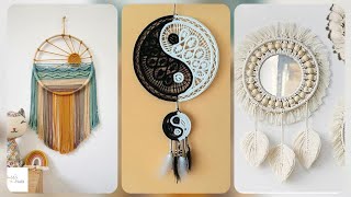 Top 30 designs of crochet wall hanging dream catcher patterns for home decoration  decor ideas [upl. by Zicarelli524]