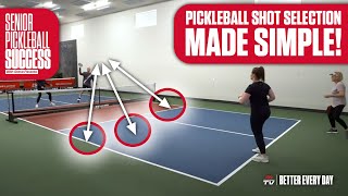 Selecting the Right Shot for Every Pickleball Play [upl. by Incrocci]