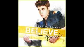 As Long As You Love Me Acoustic  Justin Bieber  Karaoke [upl. by Clarabelle]