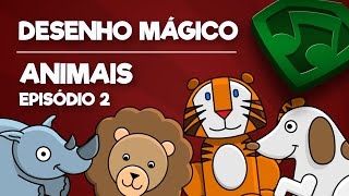 Desenho Mágico  Vamos Desenhar Animais  Episódio 2  Kids Super Songs Brasil [upl. by Lirpa]