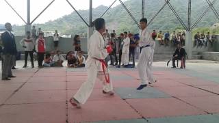 shito ryu karate game in dharan 2016 [upl. by Enilrahc]