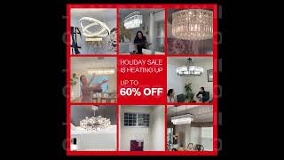 Up to 70 OFF Factory Direct Crystal Chandeliers for Black Friday amp Cyber Mondayquot [upl. by Majka]