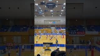 春高予選長崎県大会決勝 大村工業 時間差攻撃 [upl. by Navoj225]