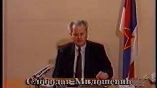 Slobodan Milosevic 1991 pocetak rata [upl. by Helali]