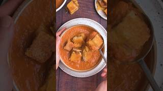 Tomato soup with grilled cheese and bacon croutons tomatosouprecipe [upl. by Tricia313]