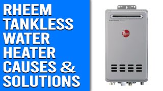 Rheem Tankless Water Heater Code 12 – Meaning Causes and Solutions [upl. by Dewhurst]