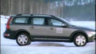 Volvo XC70 Driving On Snow [upl. by Vrablik]