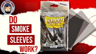 Dragon Shield Perfect Fit Smoke Sleeves [upl. by Ogawa984]