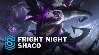 Fright Night Shaco Skin Spotlight  League of Legends [upl. by Ogeid]