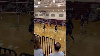 Vs Fuquay Varina 2 volleyball amiyah youtubeshorts youtube [upl. by Etra]