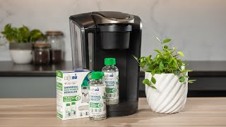 Descale your Keurig coffee maker for hotter coffee with Caffenu ecofriendly descaling solution [upl. by Nyliuqcaj469]