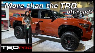 Is this 2024 Tacoma TRD Pro any different than the TRD OffRoad [upl. by Adeehsar]