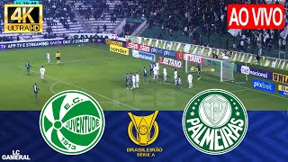 JUVENTUDE X PALMEIRAS  AO VIVO COM IMAGENS  BRASILEIRÃO 2024 ⚽ ASSISTIR JOGO AO VIVO HOJE [upl. by Elder66]