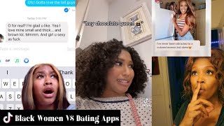 Black Women Vs Dating Apps  Black Girl TikTok [upl. by Ahseital21]