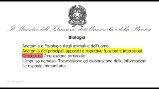 5 Anatomia e Fisiologia per i test di ammissione [upl. by Jennings]