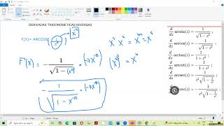 Derivadas trigonometicas inversas y exponenciales [upl. by Germayne]