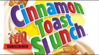 Making Cinnamon Toast Slunch for 100 Subscribers [upl. by Ilujna]