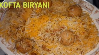 Kofta biryani recipe perfect kofta biryani bnanay ka tarika by deliciousfoodracpies koftabiryani [upl. by Warfeld]