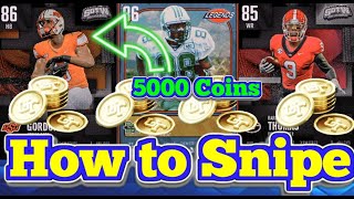 How to Snipe and BEST Filters To Use In CFB 25 Ultimate Team [upl. by Cheung]