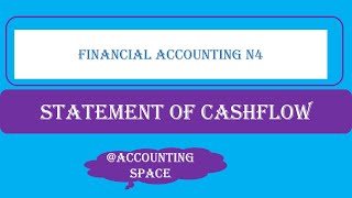 FINANCIAL ACCOUNTING N4 STATEMENT OF CASHFLOW JUNE 2023 [upl. by Wein610]