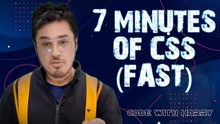 CSS in 7 Minutes 🔥 [upl. by Ninnetta915]