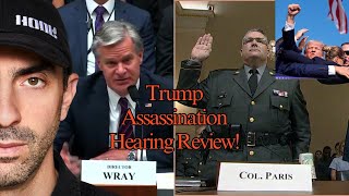 FBI Director amp PSA Chief Lie Under Oath at Trump Assassination Attempt Hearings [upl. by Imotas]