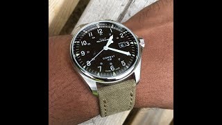 Unboxing my Glycine Combat 6 Vintage GL0123 Field watch [upl. by Nitsyrc197]