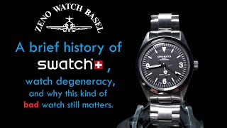 Zeno Watch Basel Super Precision amp A Brief History of Swatch [upl. by Sheline]