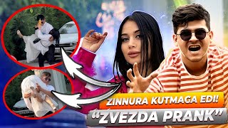 ZVEZDA PRANK  ZINNURANI MAZASINI QOCHIRDIK 😁 [upl. by Vyse]