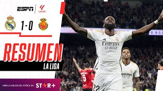 ¡EL MERENGUE GANÓ Y SE AFIANZA EN LA CIMA DE LA LIGA  Real Madrid 10 Mallorca  RESUMEN [upl. by Butte997]