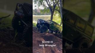 SCX10 III Jeep Wrangler scx10iii rccar jeep 110 [upl. by Hansel]