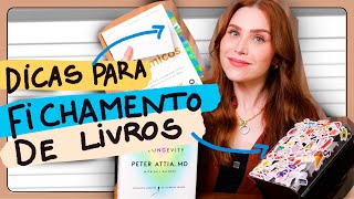 FICHAMENTO O Segredo para Estudar MELHOR Dicas de Leitura e Fichamento  Lu Ferreira [upl. by Ulick433]