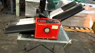 MICROMATIC 4000 NUMBERING MACHINE MODEL SNS 4000 SN EH 092 [upl. by Ennayk]