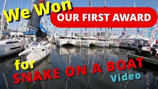 Annapolis Boat Show and our first award [upl. by Jan]