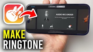 How To Make A Ringtone On iPhone With GarageBand  Full Guide [upl. by Morton959]