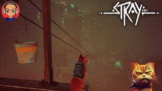 Explorando o Exterior da favela  Stray Parte 3 [upl. by Griffy259]