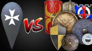 The Kite Shield vs ALL OTHER SHIELDS FROM HISTORY [upl. by Gautier901]