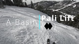 Arapahoe Basin  Pallavicini Lift Line Roller Coaster [upl. by Ahsilem]