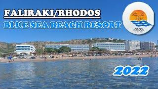 Rhodos Holiday 2022  Blue Sea Beach Resort  Faliraki [upl. by Solraced]