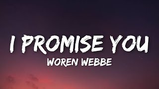 Woren Webbe  I Promise You Live Performance Lyric Video  Piano Love ballad [upl. by Aicilak]