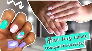 CÓMO RETIRAR EL ESMALTE EN GEL SEMIPERMANENTE SIN ACETONA 💅🏾 PASO A PASO SÚPER FÁCIL  STEFY 💛 [upl. by Maclean]