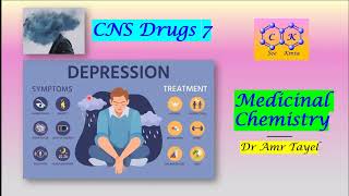 CNS part 7 Anti Depressants  Medicinal Chemistry Sh  PDF 👇 [upl. by Iret864]