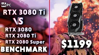 3080 ti vs 3080 vs 2080 ti vs 2080 super Benchmark 60fps  1080p  1440p  4k [upl. by Kimberli]