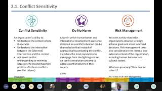 PBF GYPI 2021  Webinar on Conflict Analysis and Theory of Change Recording [upl. by Horvitz]